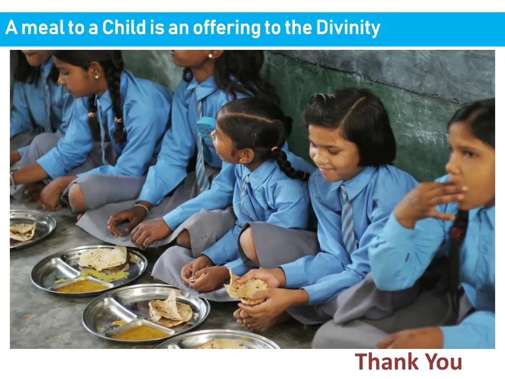 a meal to a child is an offering to the divinity