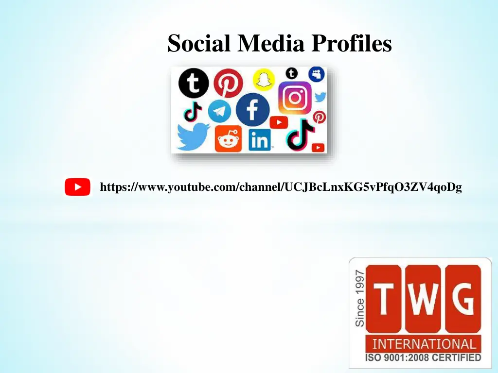 social media profiles 2