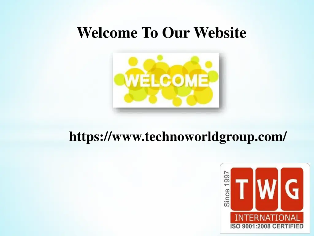 welcome to our website