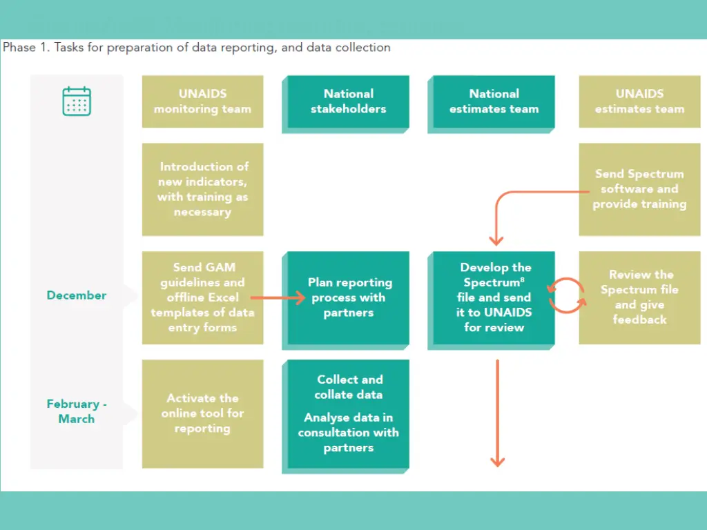 global aids monitoring reporting process