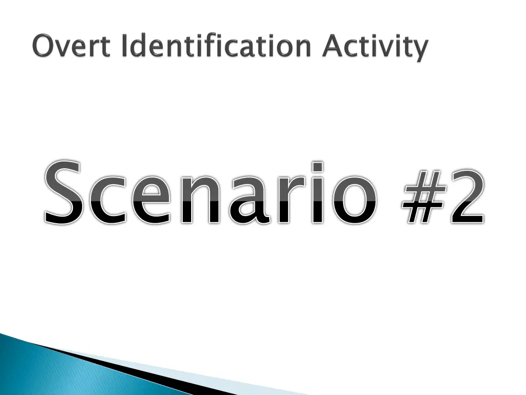 scenario