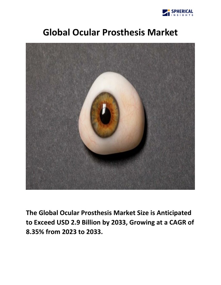 global ocular prosthesis market