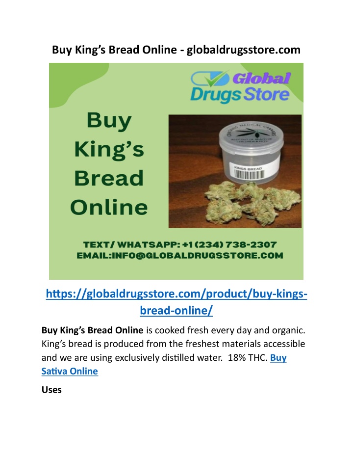 buy king s bread online globaldrugsstore com