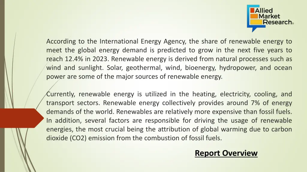 according to the international energy agency