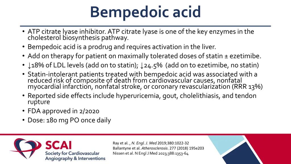 bempedoic acid