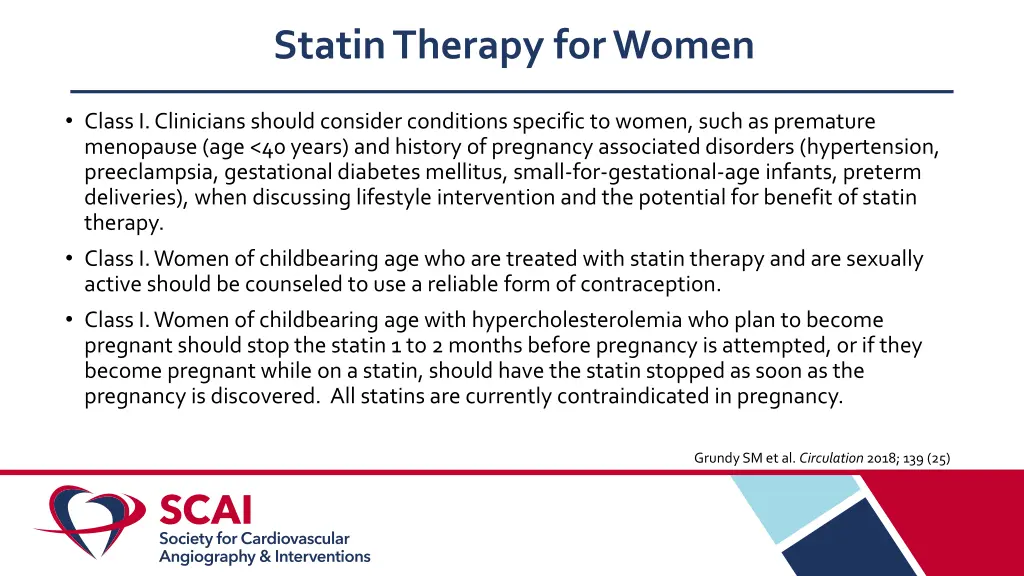 statin therapy for women