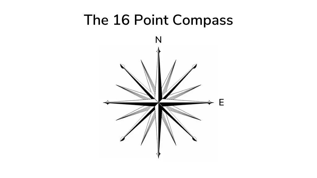 the 16 point compass n 1