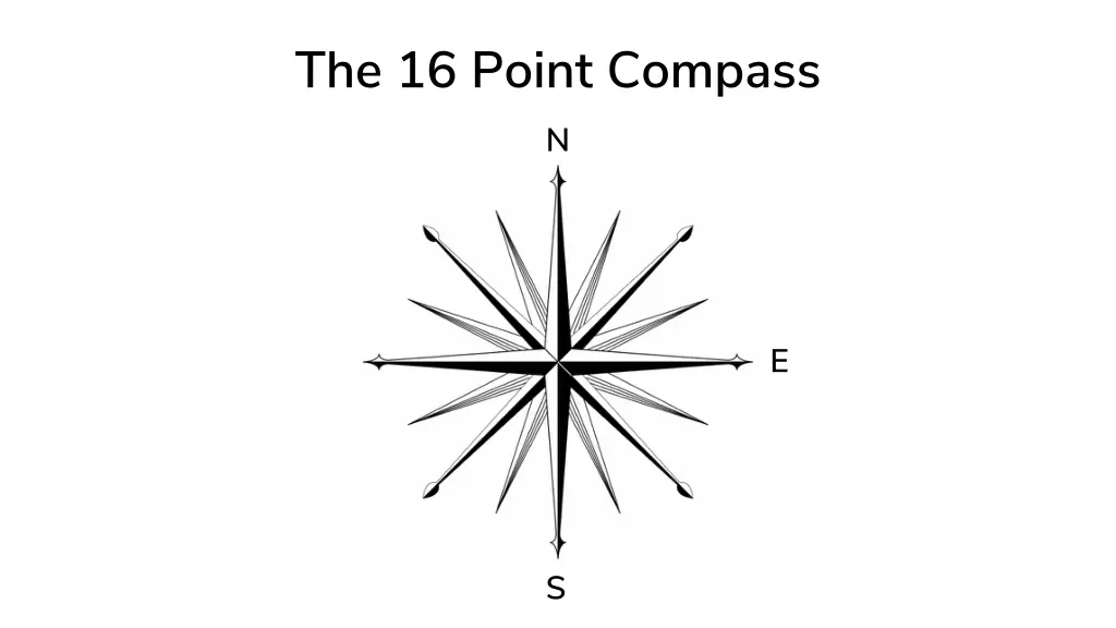 the 16 point compass n 2