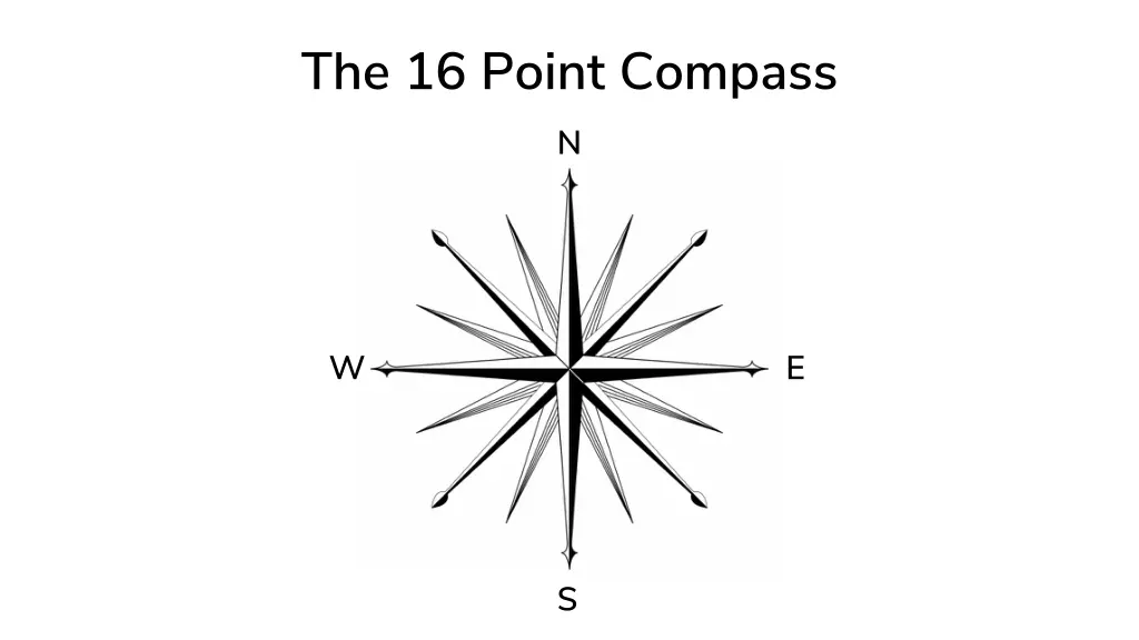 the 16 point compass n 3