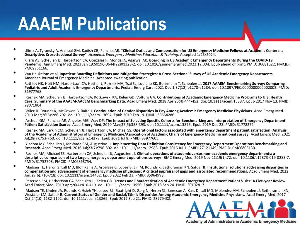 aaaem publications