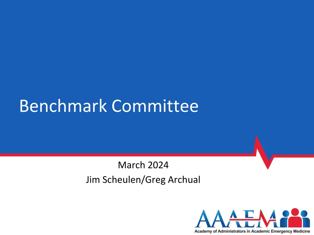 benchmark committee