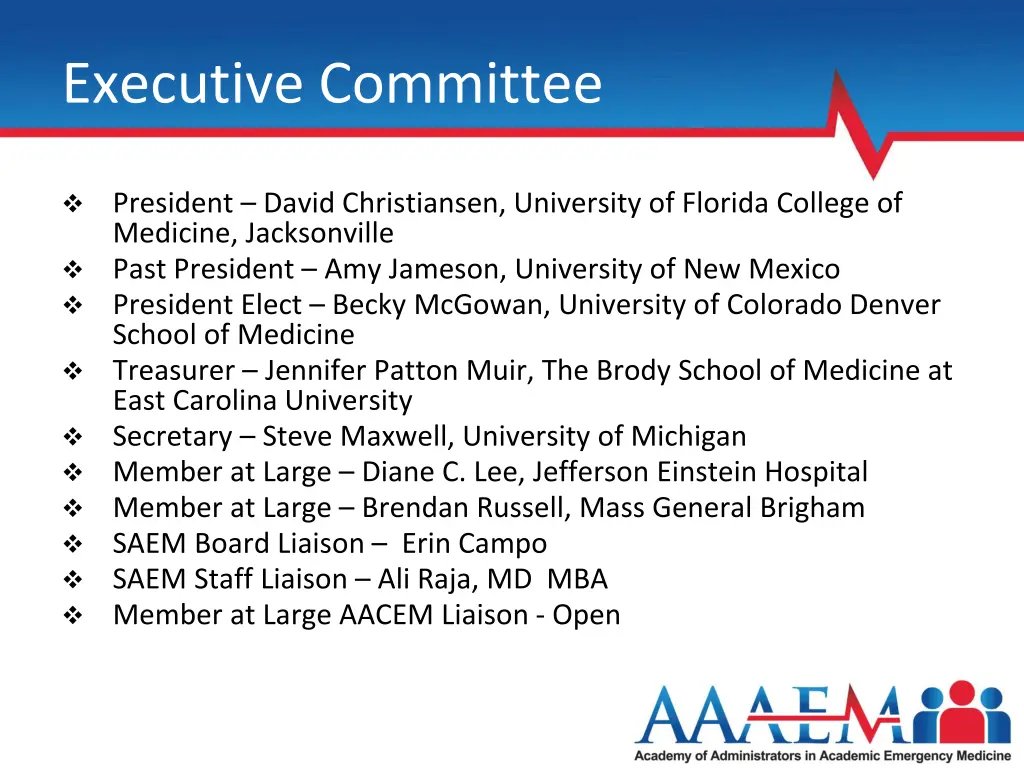 executive committee