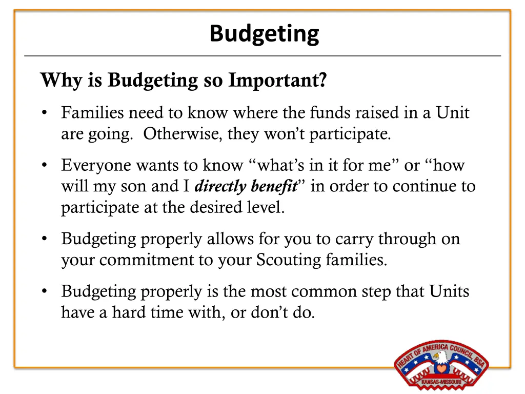 budgeting 1