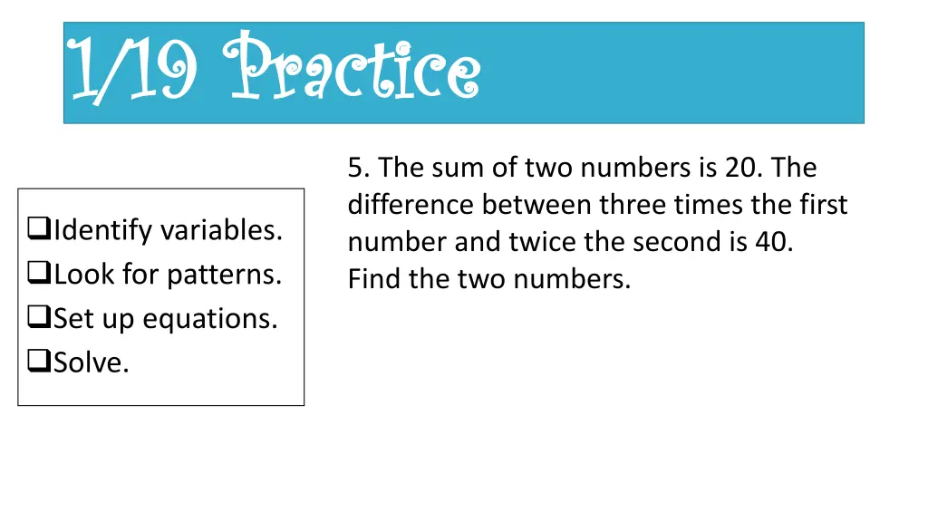 1 19 practice 1 19 practice 2