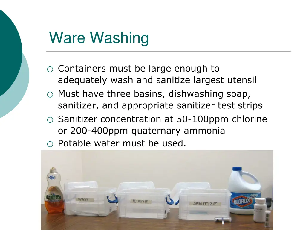 ware washing