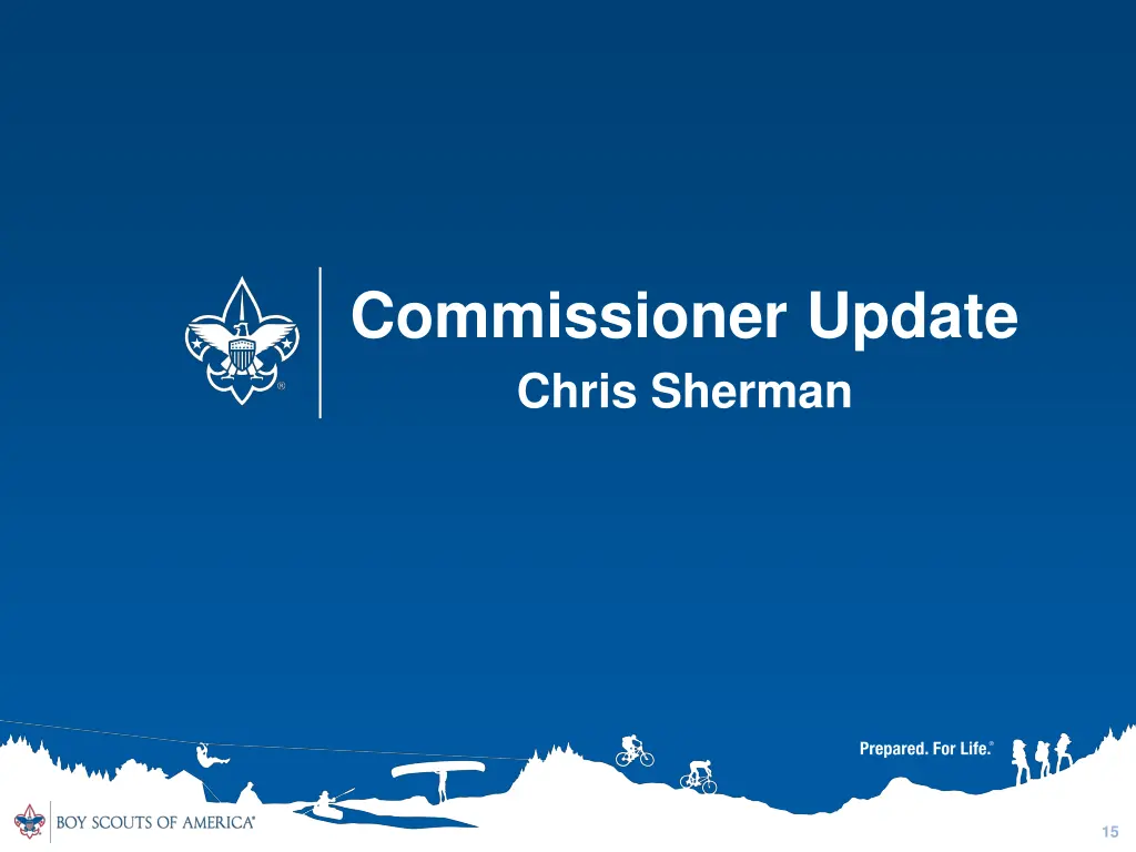 commissioner update chris sherman