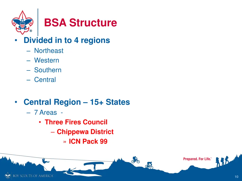 bsa structure