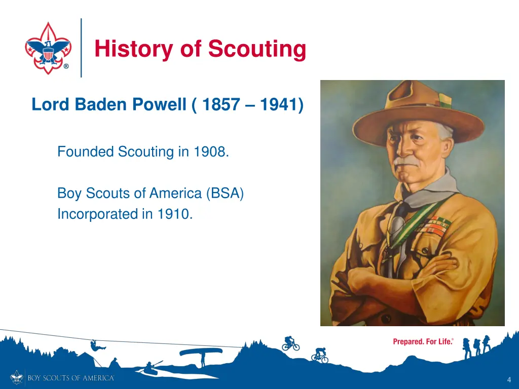 history of scouting