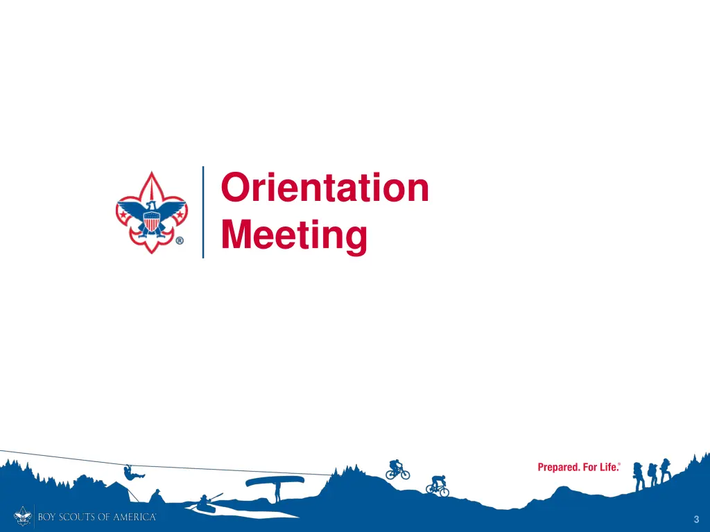 orientation meeting