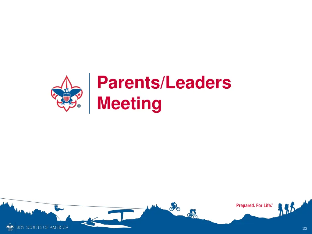 parents leaders meeting