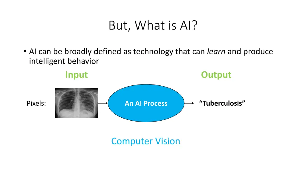 but what is ai