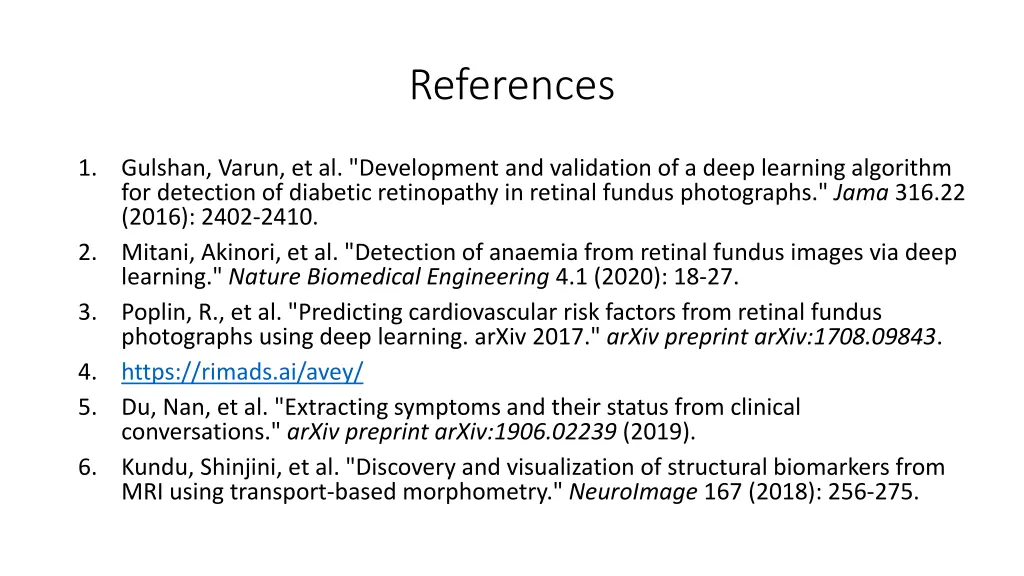 references