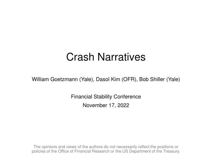 crash narratives