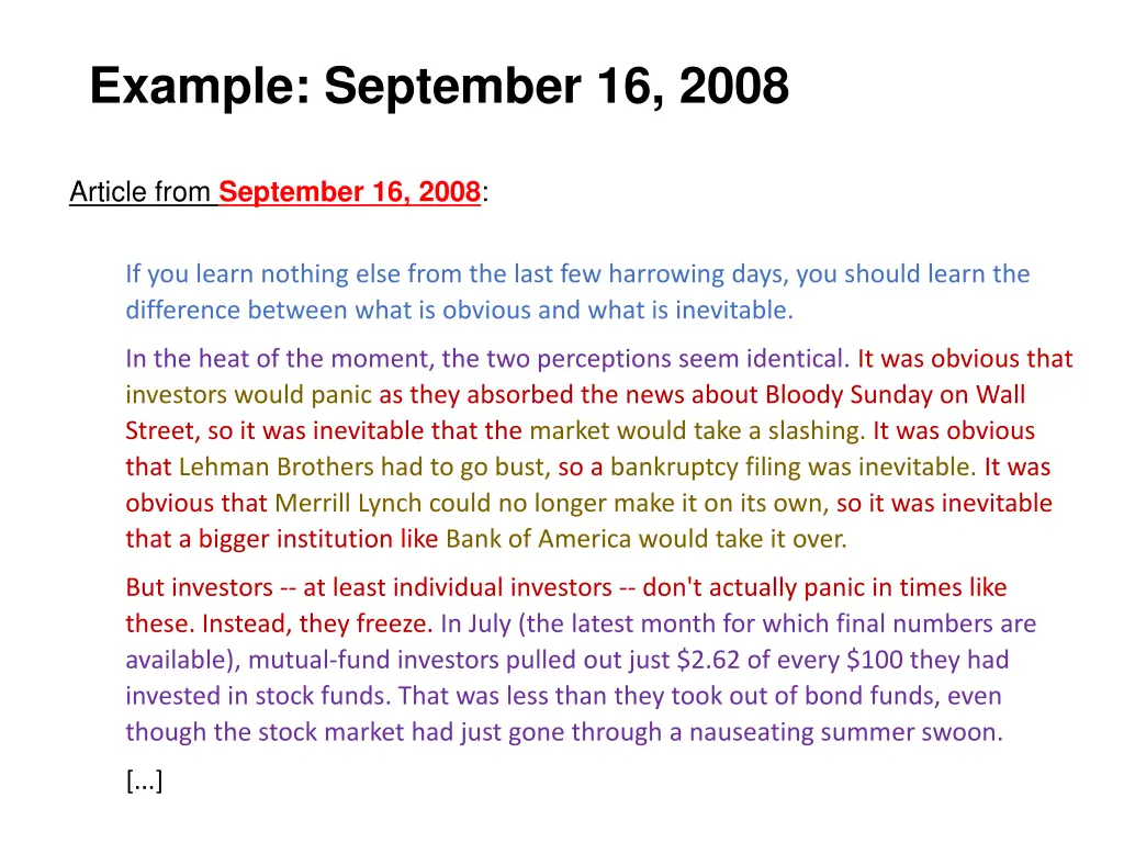 example september 16 2008