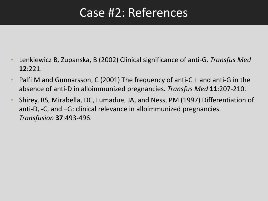 case 2 references