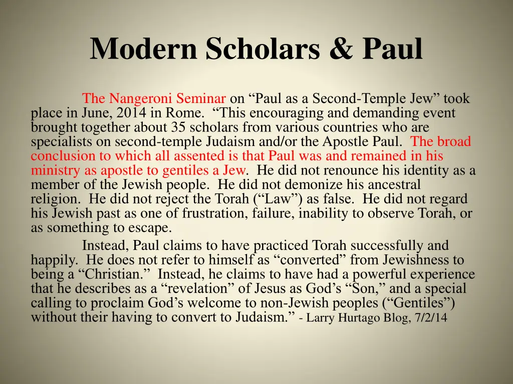 modern scholars paul 1