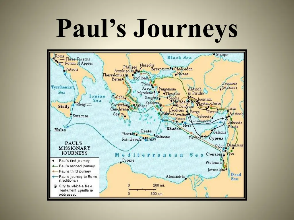 paul s journeys