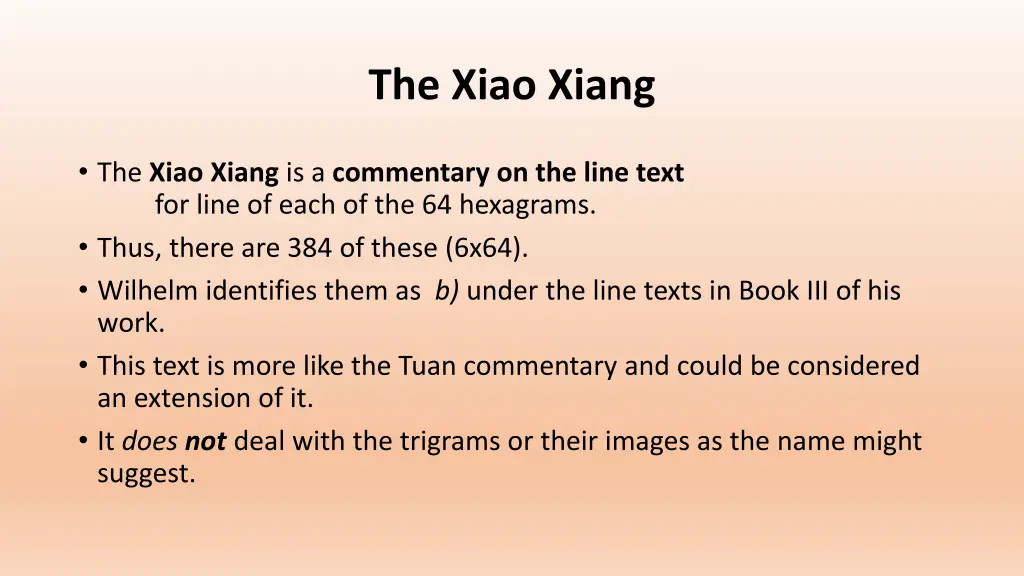 the xiao xiang