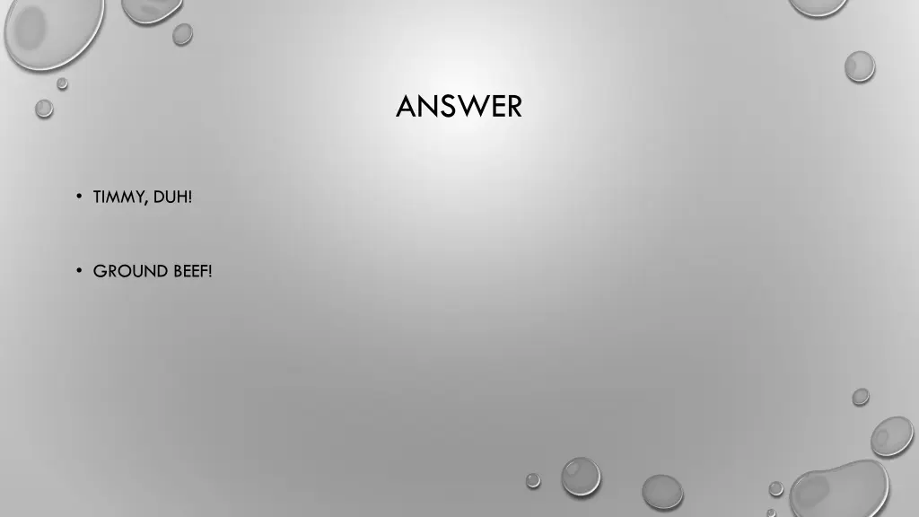 answer