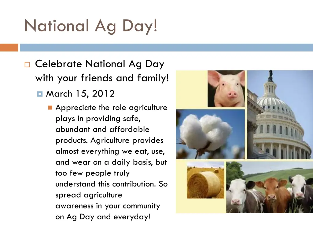 national ag day