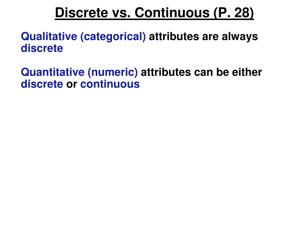 discrete vs continuous p 28 1