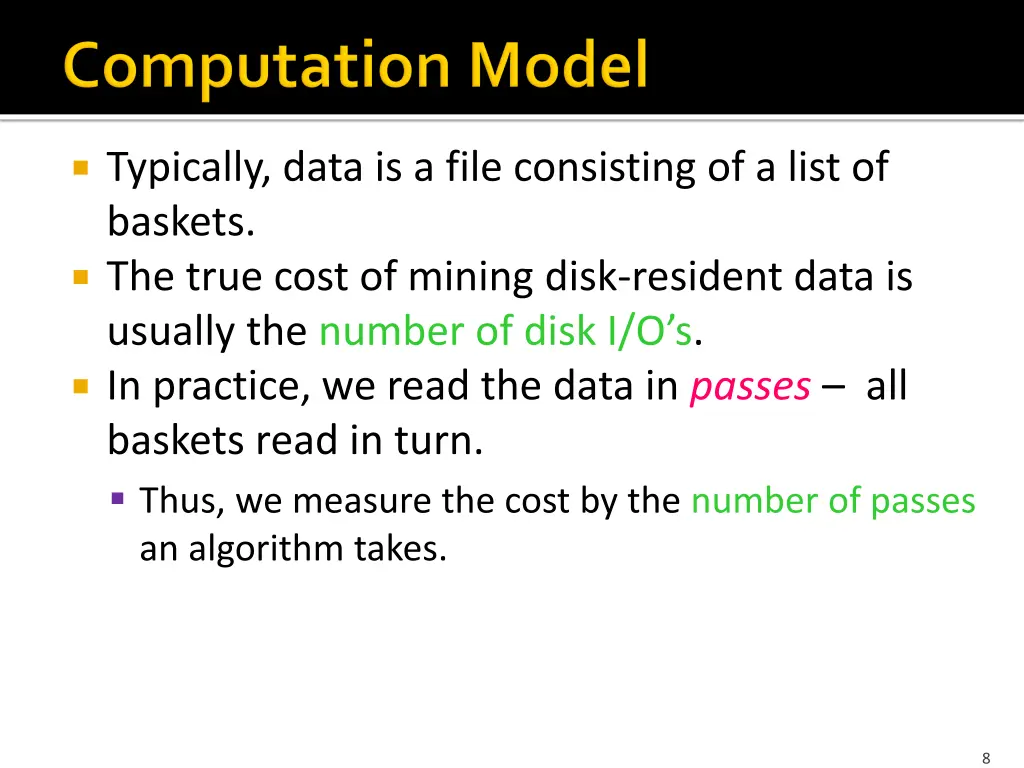 typically data is a file consisting of a list