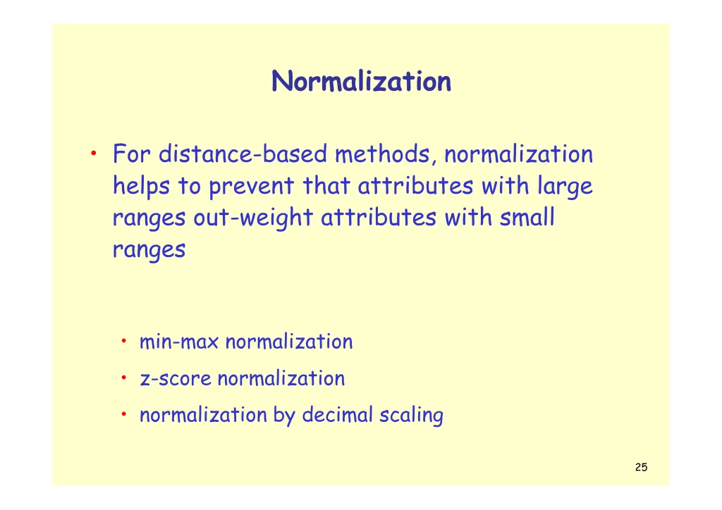 normalization