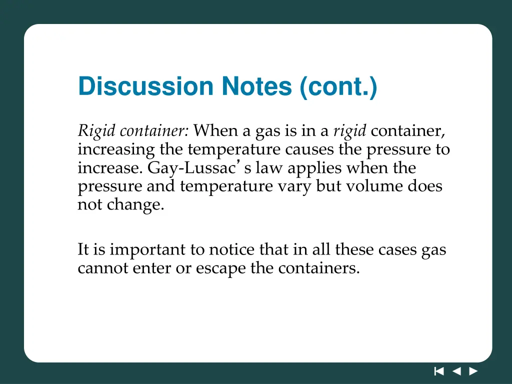 discussion notes cont 3