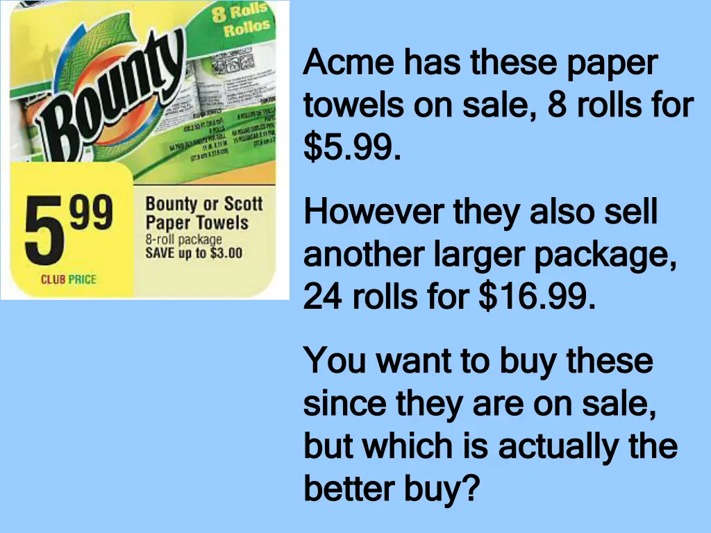 acme has these paper acme has these paper towels