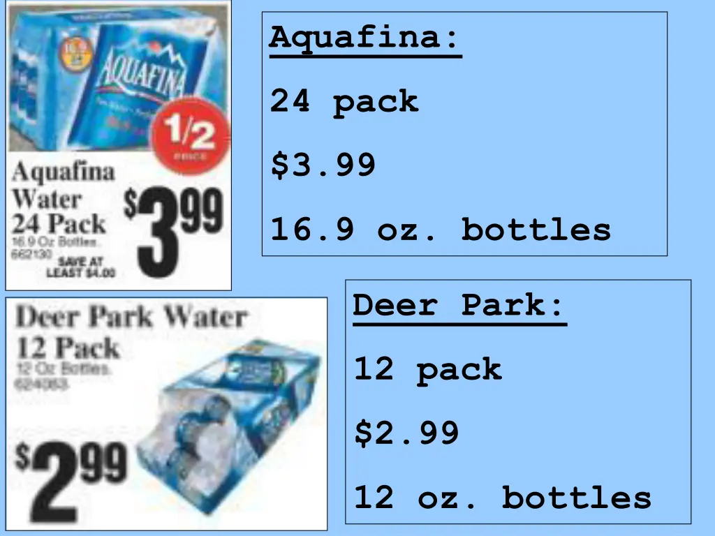 aquafina