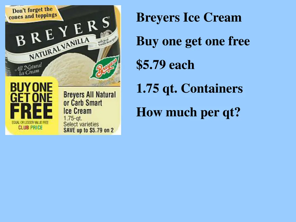 breyers ice cream