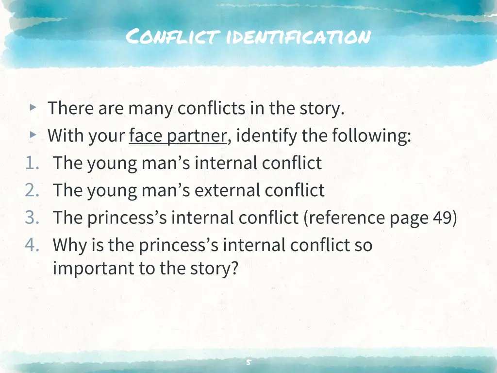 conflict identification