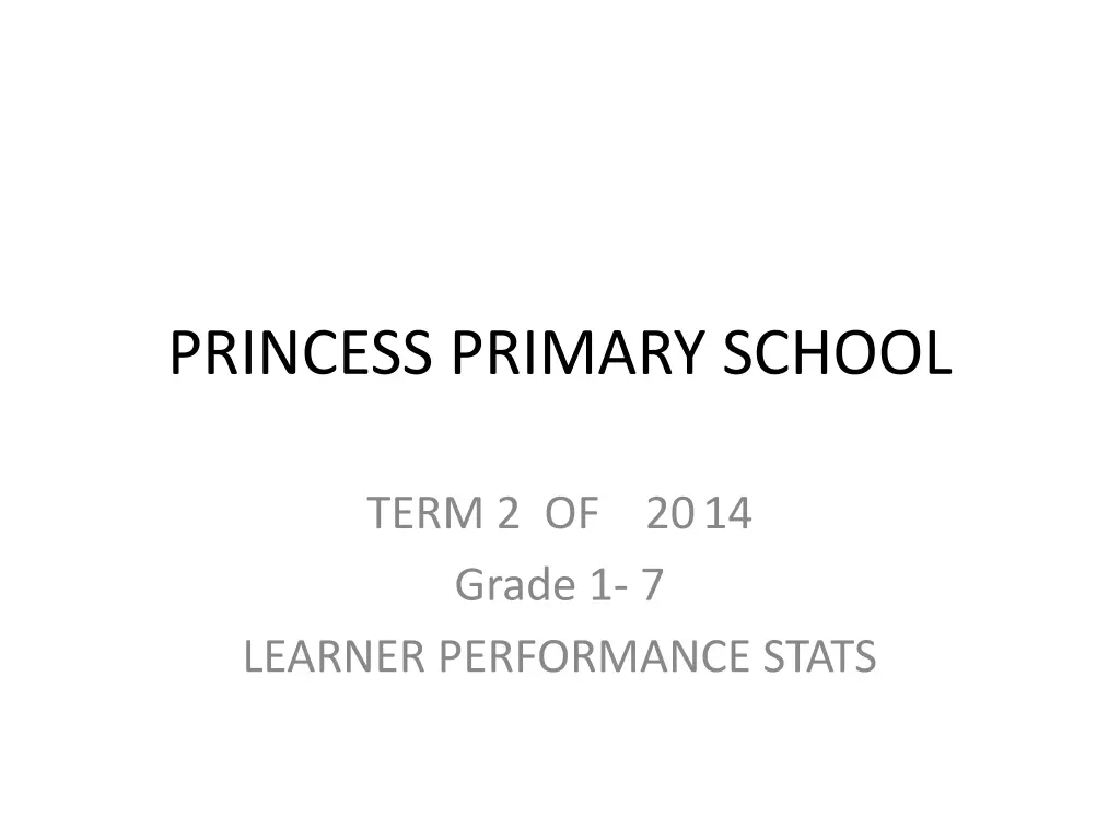 princess primary school