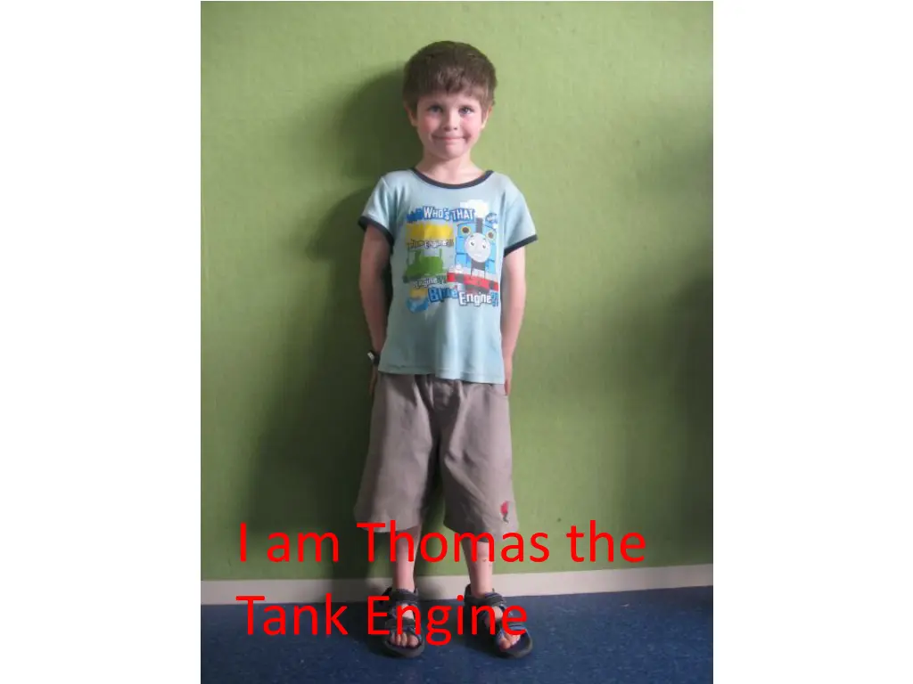 i am thomas the tank engine