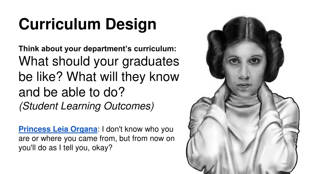 curriculum design