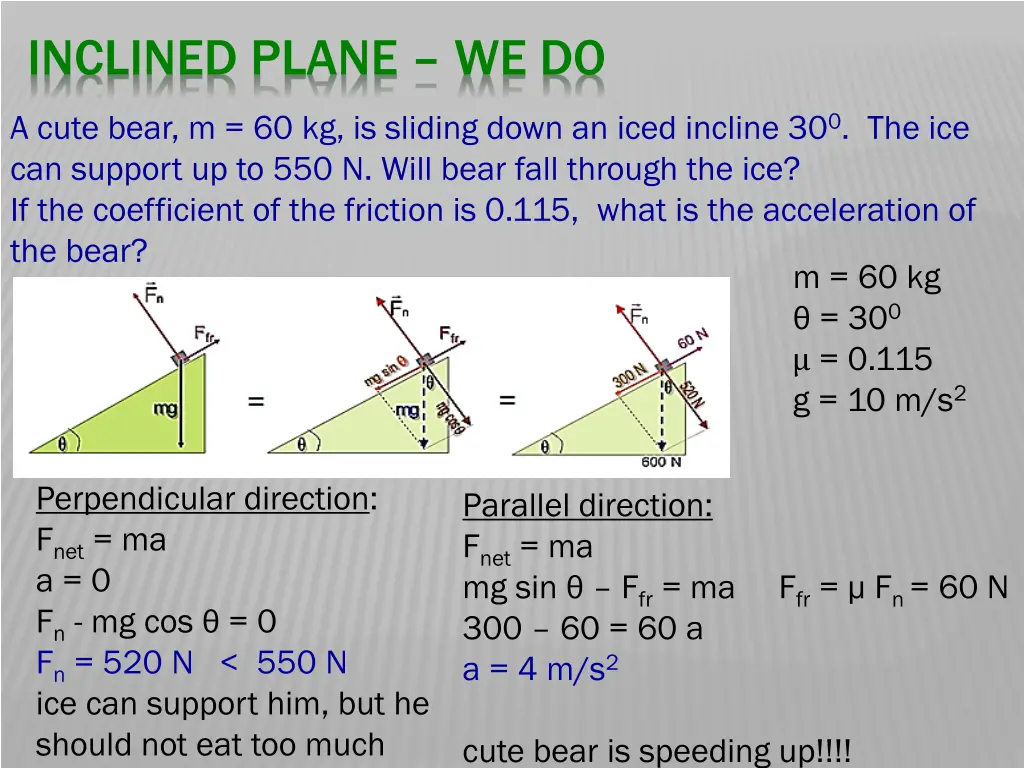 inclined plane we do 2