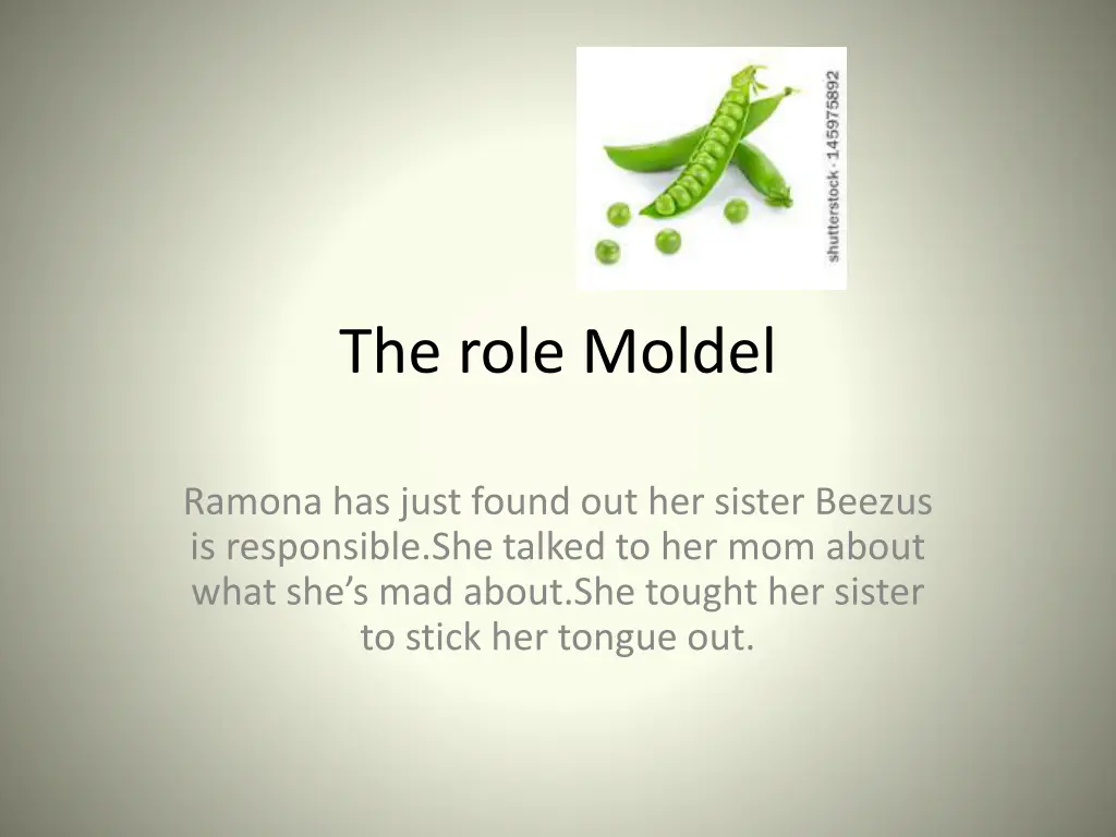 the role moldel