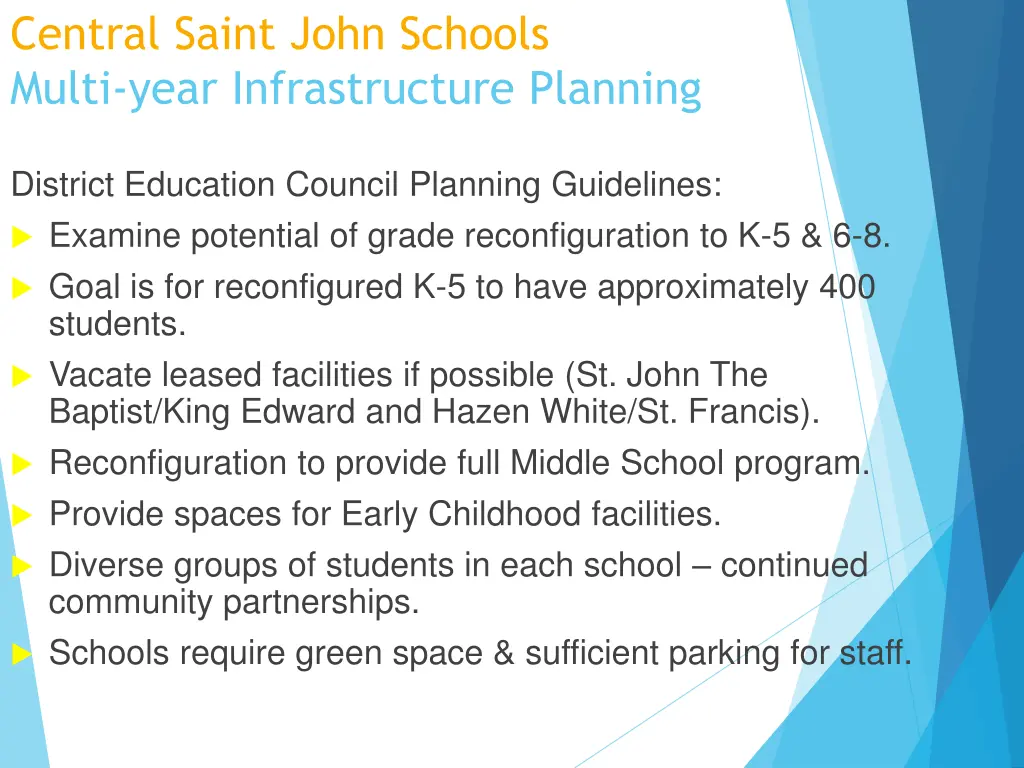 central saint john schools multi year 1