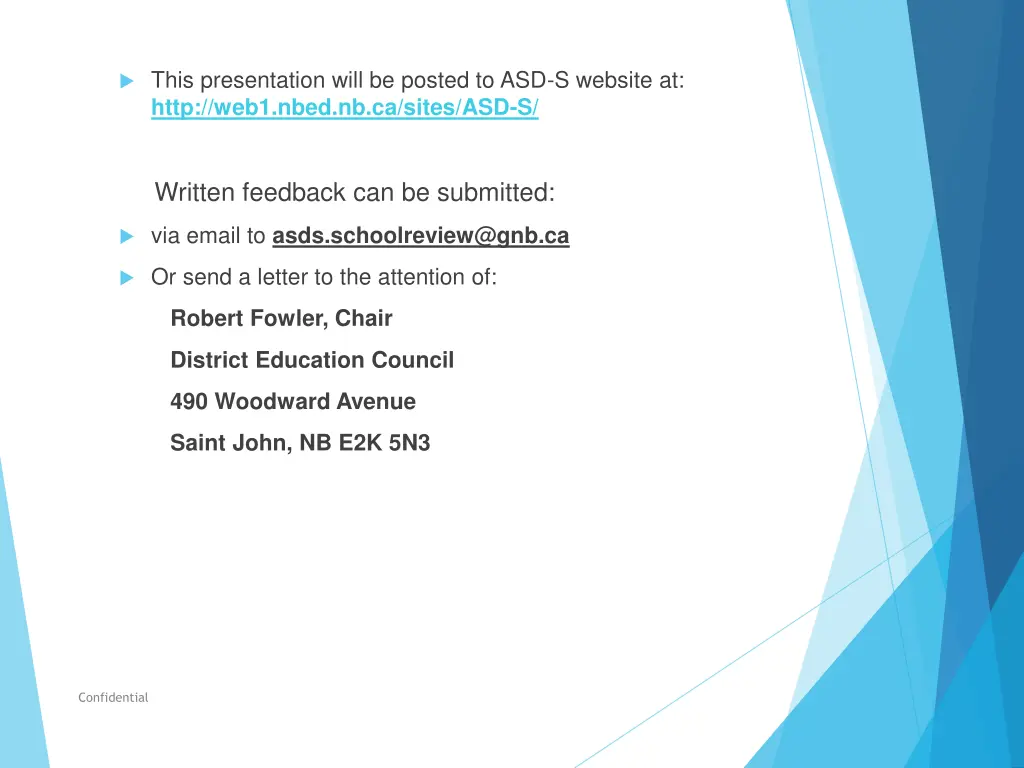 this presentation will be posted to asd s website