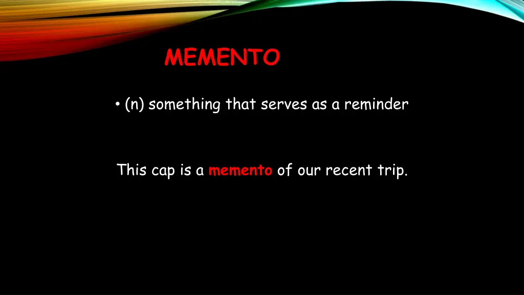 memento